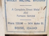 Bunch Sheet Metal Works Matchbox (2)